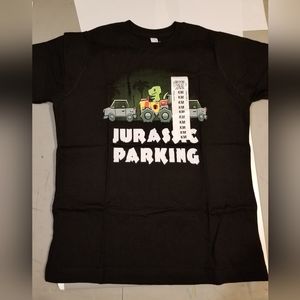 Unisex Tee Jurassic Parking kid medium